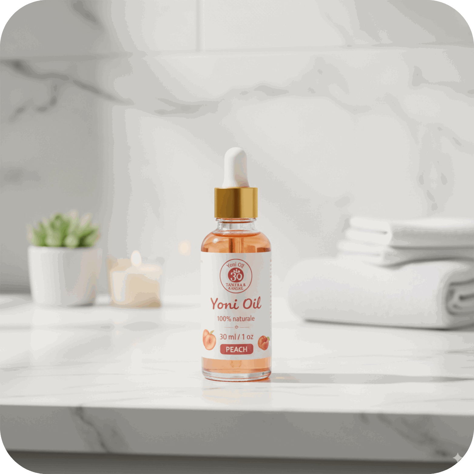 Olio Yoni alla Pesca