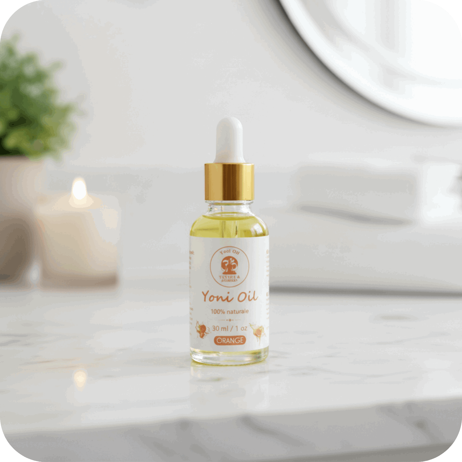 Olio Yoni all'Arancia