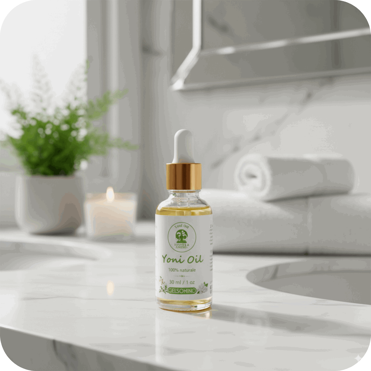 Olio Yoni al Gelsomino