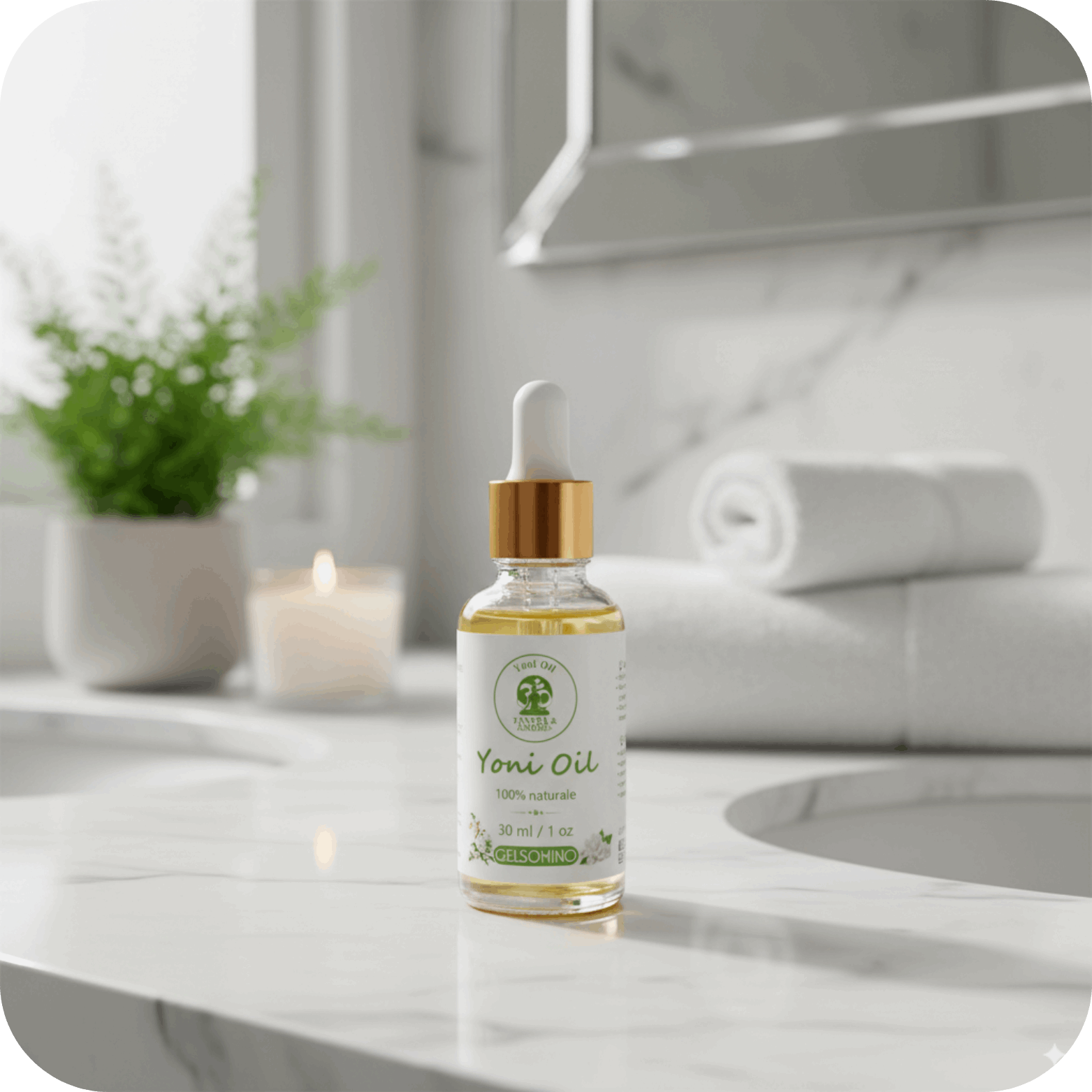 Olio Yoni al Gelsomino