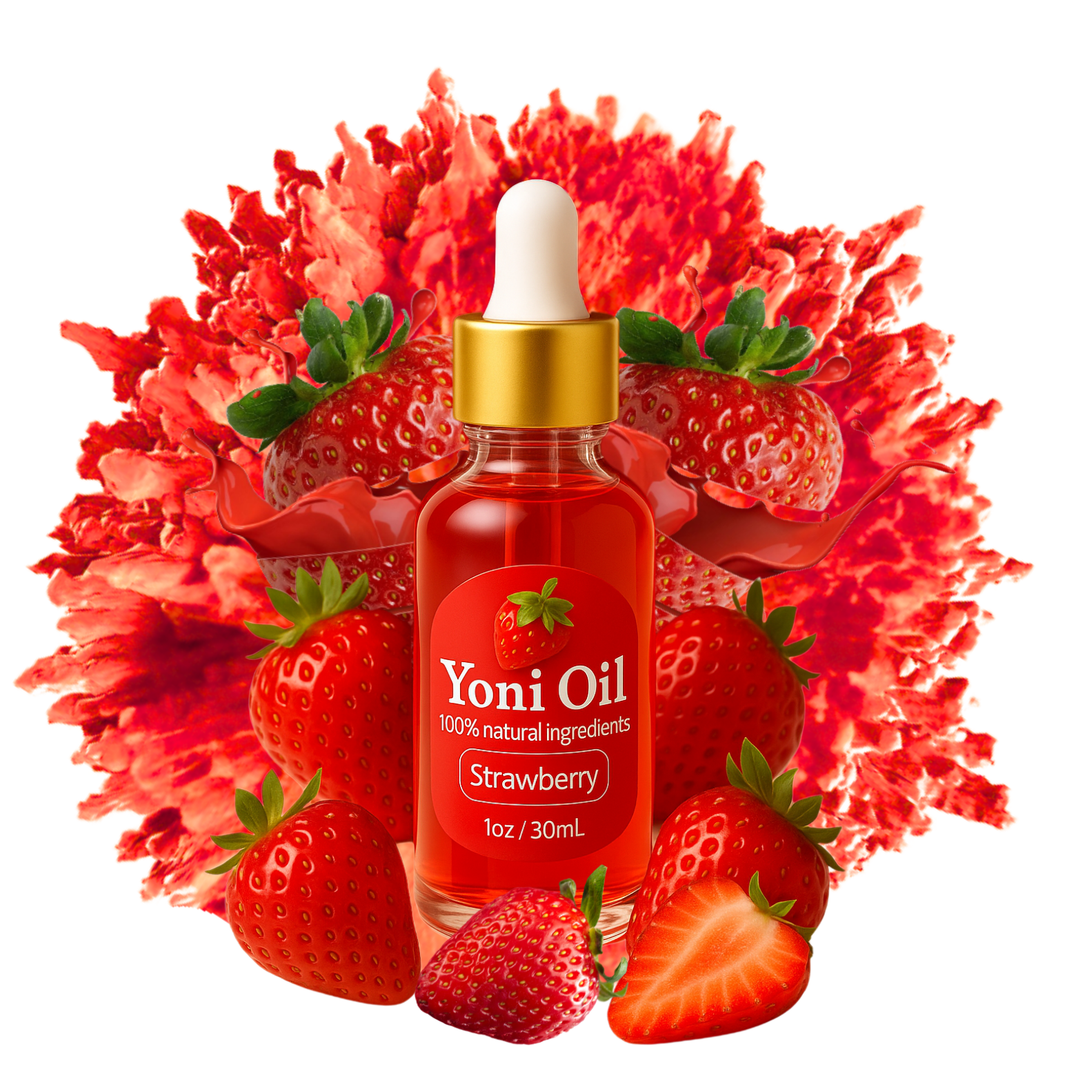 Olio Yoni alla Fragola