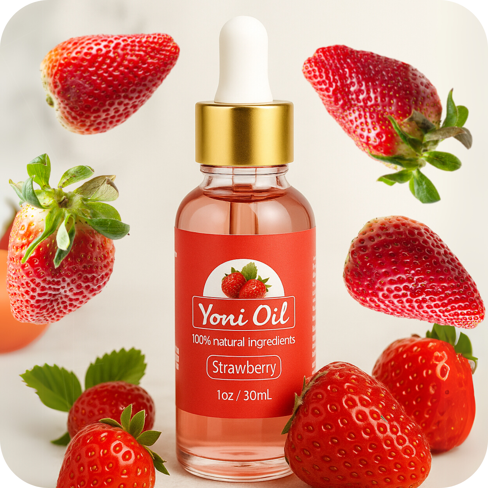 Olio Yoni alla Fragola